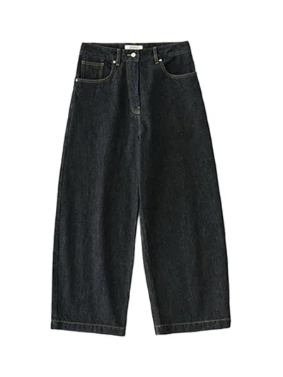 Studio Nicholson Neive Italian Denim Pant Black