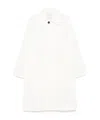 Studio Nicholson Nylon And Cotton Blend Coat In White