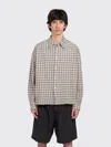 Studio Nicholson Checked-pattern Button-fastening Shirt In Pattern