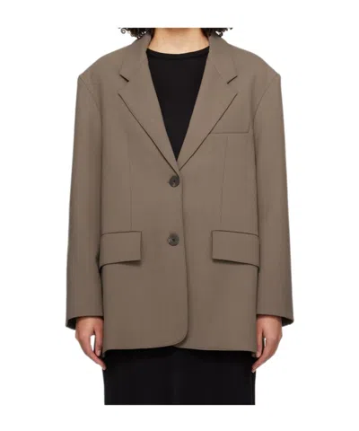 STUDIO NICHOLSON NOTCHED LAPEL SUIT JACKET