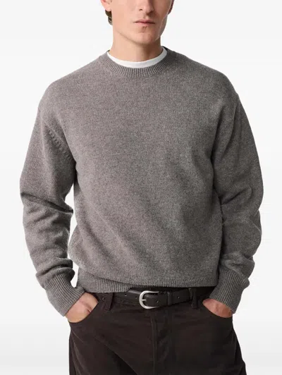 Studio Nicholson Nottingham Wool Sweater In Gray