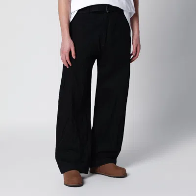 Studio Nicholson Now Mid-rise Jeans In Black Cotton Denim