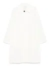 Studio Nicholson Nylon And Cotton Blend Coat In White