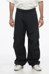 Studio Nicholson Nylon Padded Pants With Drawstring Waist