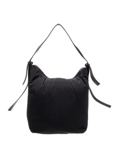 Pre-owned Studio Nicholson Nylon Shoulder Bag W/ Tags In Black