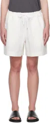 Studio Nicholson Off-white Karya Shorts In Parchment