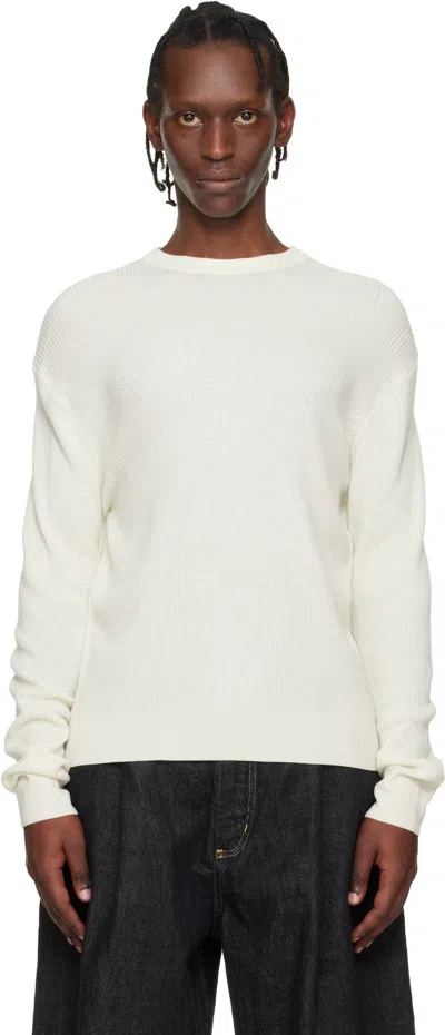 Studio Nicholson Off-white Portland Knit Sweater