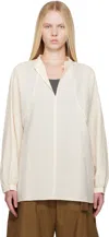 Studio Nicholson Off-white Seil Shirt In Milk