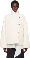 Studio Nicholson Off-white Vaner Jacket In Parchment