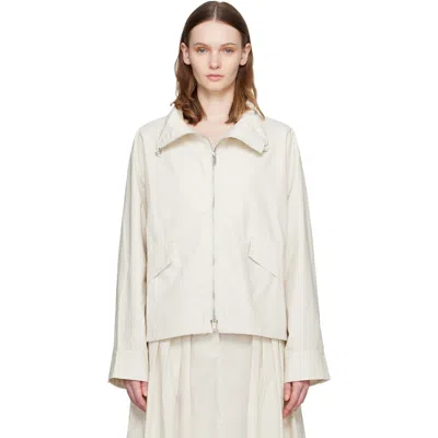 Studio Nicholson Off-white Lismore Jacket In Neutral
