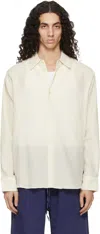 Studio Nicholson Buttoned Shirt In White