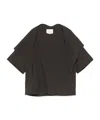 Studio Nicholson Brown T Shirts In Black