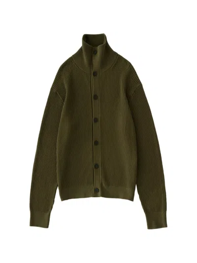 Studio Nicholson Oran Cardigan In Green