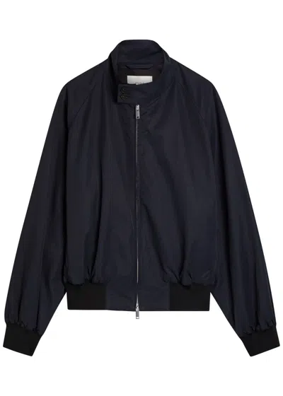 Studio Nicholson Over Cotton-blend Harington Jacket In Black