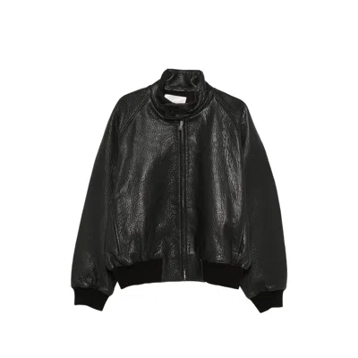 Studio Nicholson Over Zip Jacket In Black