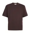 Studio Nicholson Basic Crew Neck T-shirt In Brown