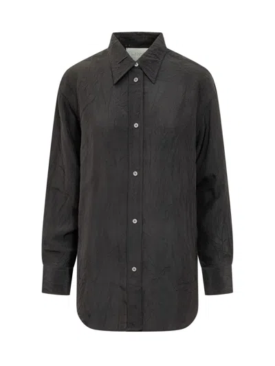 Studio Nicholson Oversized Shirt In Black