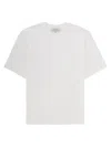 Studio Nicholson Oversized T-shirt In Mini Style In White