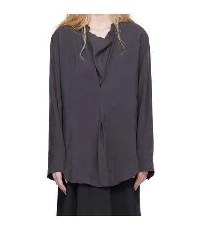 Studio Nicholson Pampa Top In Gray