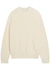 Studio Nicholson Sophisticated Parchment Knit Sweater For Men In Neutral