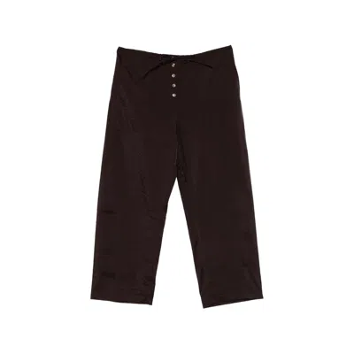 Studio Nicholson Pant In Brown