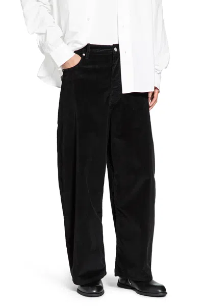 Studio Nicholson Pantaloni Paolo Courdury In Black
