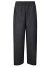 Studio Nicholson Sporty Curve Leg Mini Pant For Women In Darkest Navy