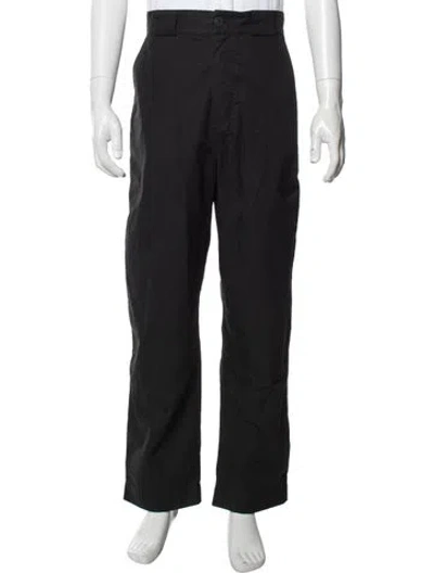 Pre-owned Studio Nicholson Pants In Black