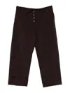 Studio Nicholson Pants In Brown