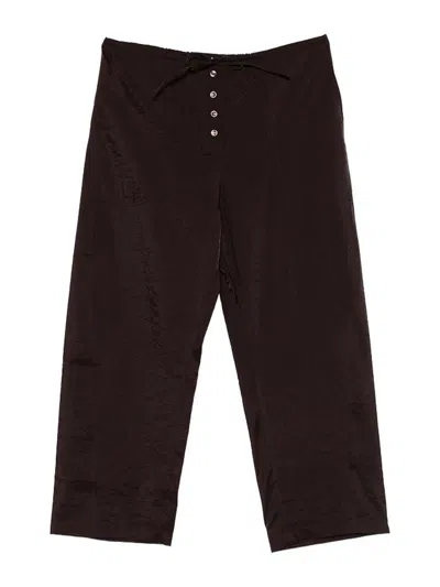 Studio Nicholson Pants In Brown