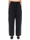 Studio Nicholson Comfortable Trousers Featuring Side Pockets In Blue