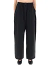 Studio Nicholson Comfortable Trousers Featuring Side Pockets In Blue