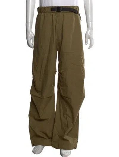 Pre-owned Studio Nicholson Pants In Green