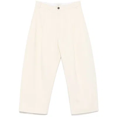 Studio Nicholson Pants Neutral In White