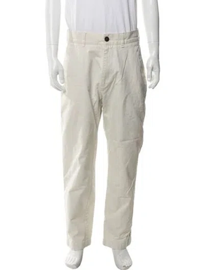 Pre-owned Studio Nicholson Pants In Neutral