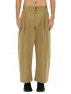 Studio Nicholson Pants Sorte In Brown