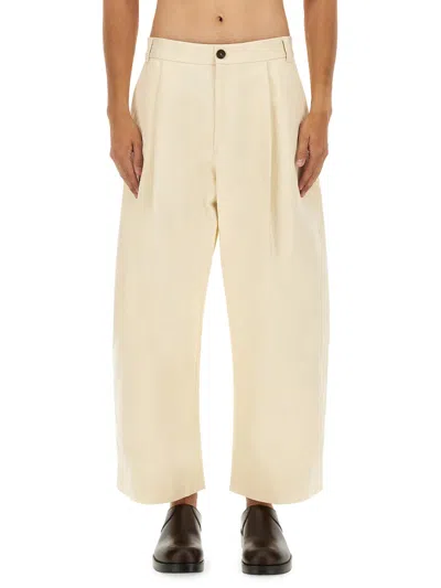 Studio Nicholson Pants "sorte" In Sand