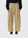 Studio Nicholson Pleated Chino Trousers Featuring Belt Loops In Nude