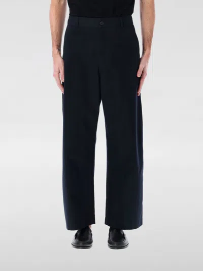 STUDIO NICHOLSON PANTS STUDIO NICHOLSON MEN COLOR NAVY,G76870045