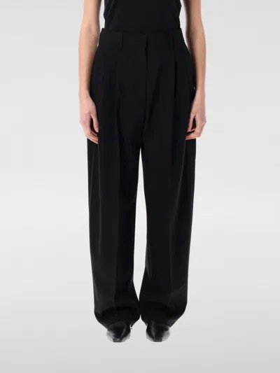 STUDIO NICHOLSON PANTS STUDIO NICHOLSON WOMAN COLOR BLACK,G76240002