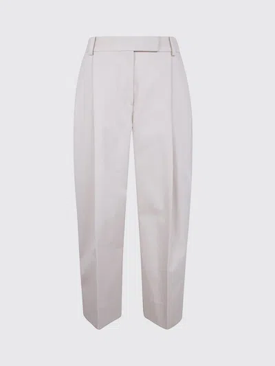 STUDIO NICHOLSON PANTS STUDIO NICHOLSON WOMAN COLOR WHITE,H77322001