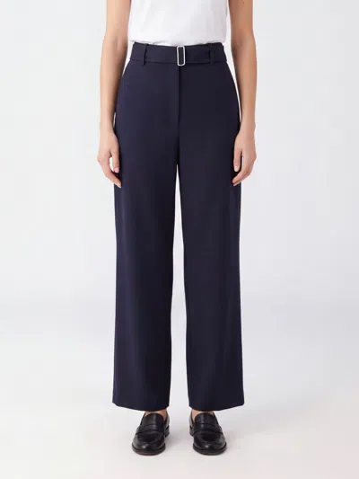 Studio Nicholson Pants Woman Color Black In Blue