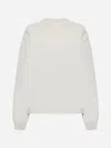 Studio Nicholson Paola Cotton Sweater In Parchment