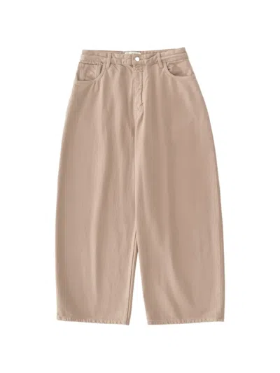 Studio Nicholson Paolo Balloon Jeans In Neutral