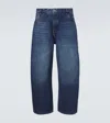 Studio Nicholson Paolo Barrel-leg Jeans In Blue