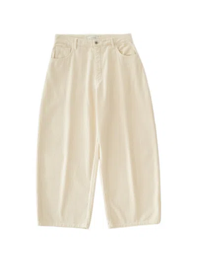 Studio Nicholson Paolo Jeans In Neutral
