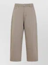 Studio Nicholson Paolo Volume Jeans Trousers Belt Loops In Neutral