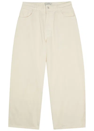 Studio Nicholson Paolo Wide Balloon-leg Jeans In White