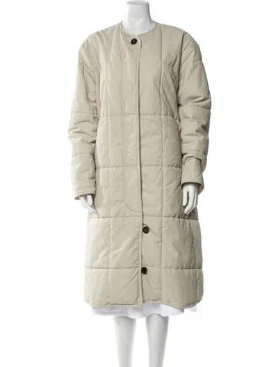 Pre-owned Studio Nicholson Parka In Neutral
