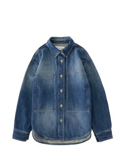 Studio Nicholson Paso Denim Shirt In Blue